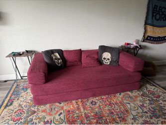boneless sofa; brand new out of the box