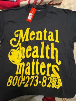 Large Mental Health Matters Graphic T-Shirt