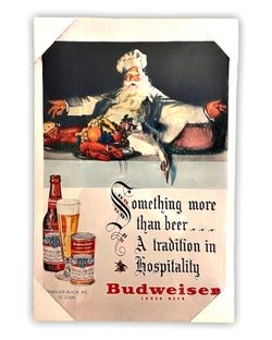 16” x 24" BUDWEISER Canvas Print Wall Art
