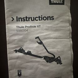 Thule Bike Rack 