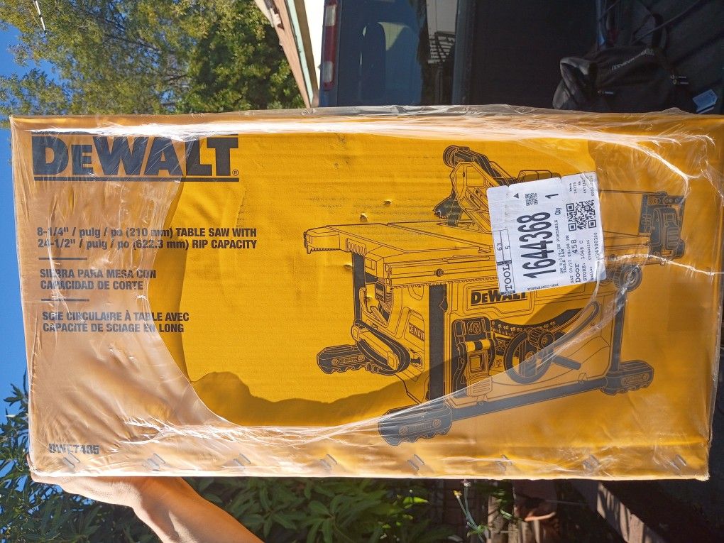 Brand New In Box DeWalt 24" Table Saw