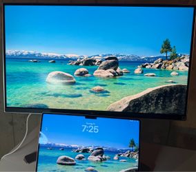 LG 27-in monitor 4K with Cables (Qty: 2)