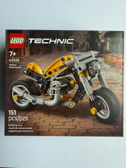 Lego 42225 Technic Yellow Motorcycle