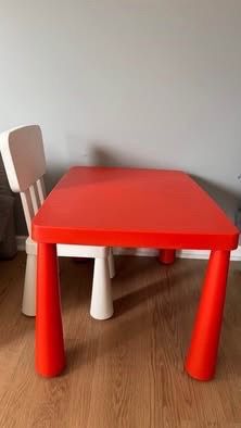 Children’s table with a chair