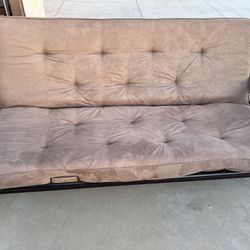 Brown Futon Couch 