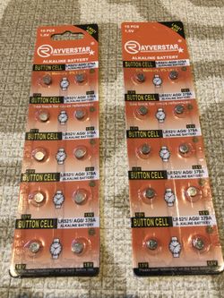 LR521 Battery For Watches 10 Pieces 