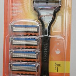 Gillette Fusion 5 - 5 Count Refill Blade And Handle