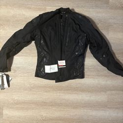 Women Med Rocket Motorcycle Jacket 