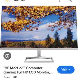 HP 27" Monitor -- Great Condition