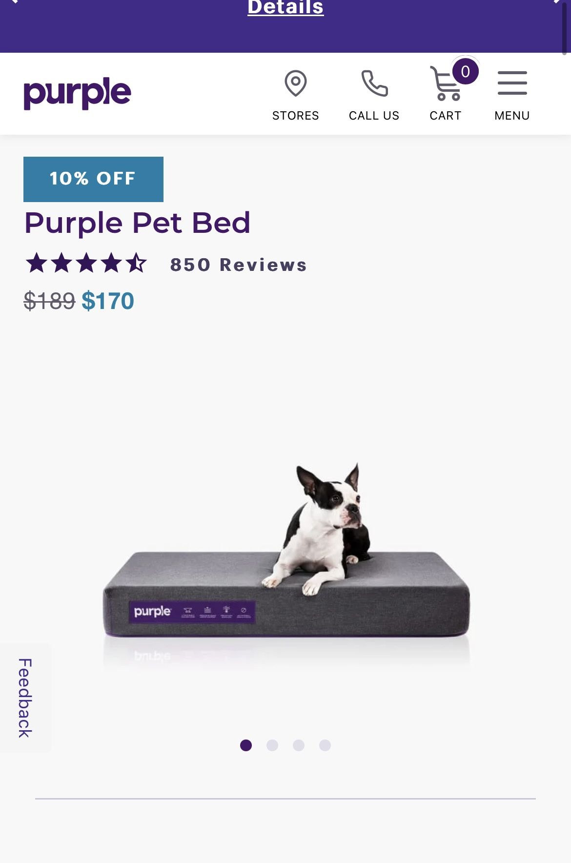 LV Bed for Dogs – Purrfect Puppy