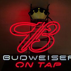 Budweiser On Tap Neon
