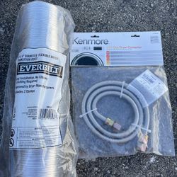 Dryer Accessories - Gas Line & Dryer Duct