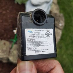 Submersible Pump For Outdoor Water Fall