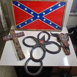Rebel Flag Decor