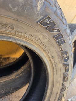 New 265/70/R18 A/T stock 2025 Tacoma TRD Offroad