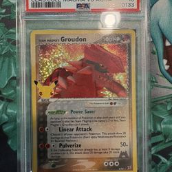 PSA 10 Team Magmas Groudon