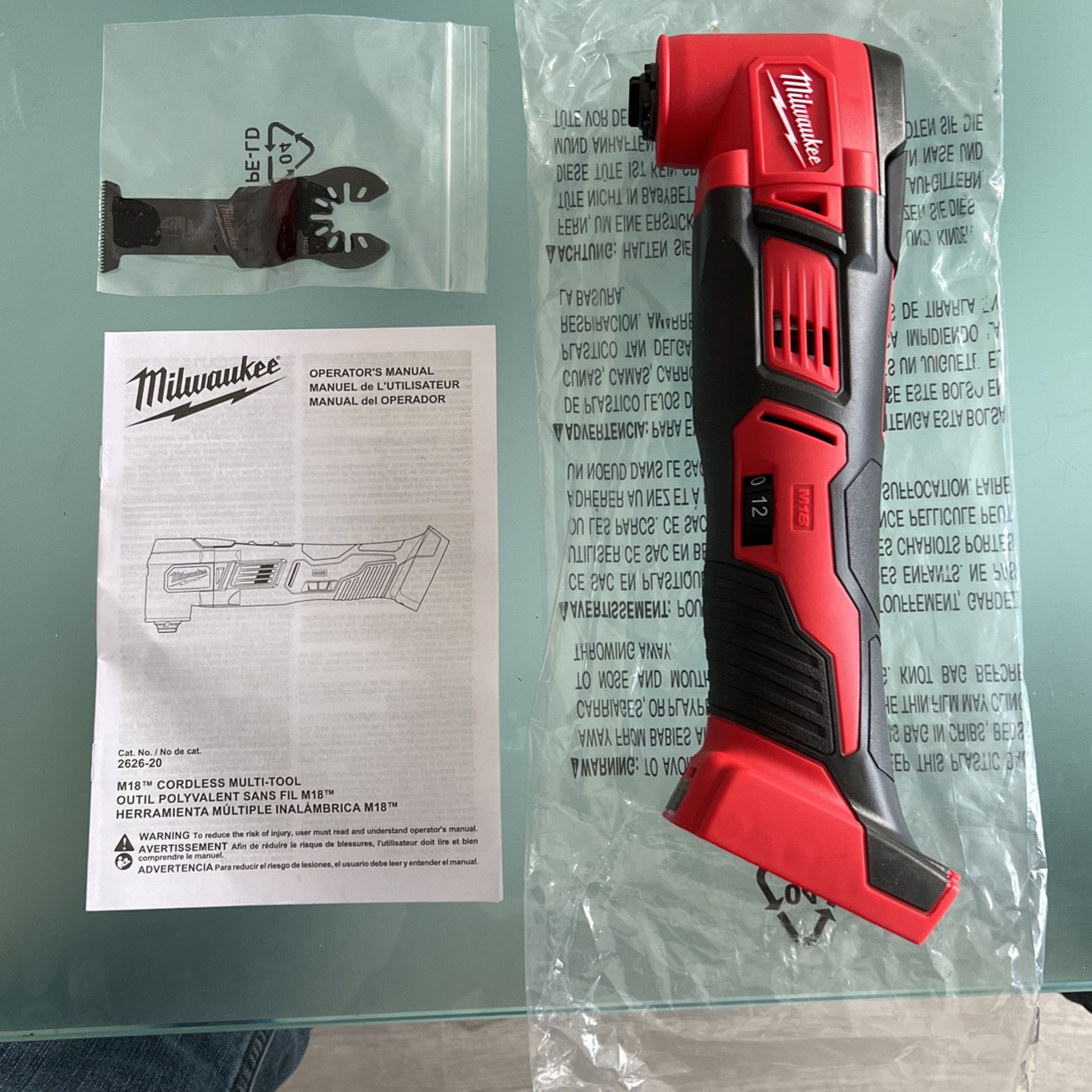 Brand New Milwaukee M18 Cordless Multi-tool TOOL ONLY