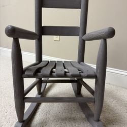 Child’s Wooden Rocker