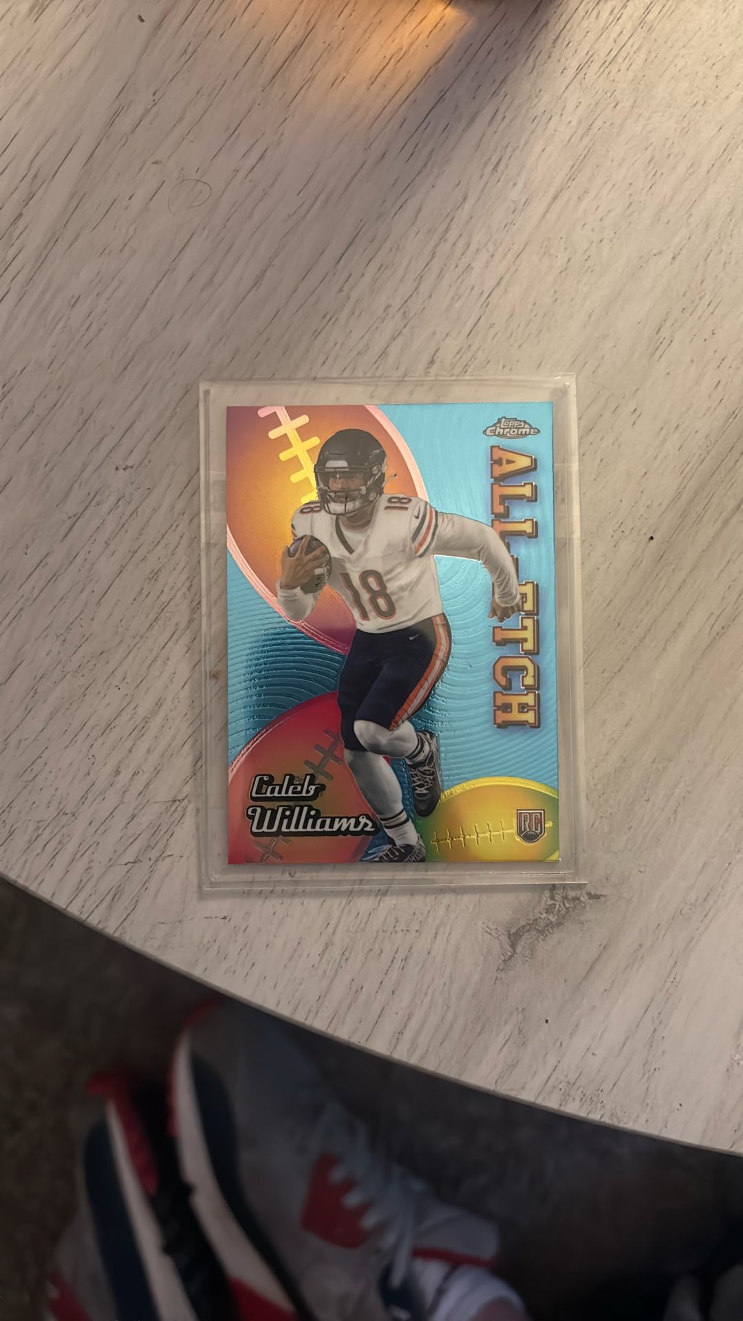 2024 Topps Chrome All Etch Refractor Caleb Williams Rc