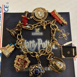 Lumps - Harry Potter Charm Braclet W/ 9 Charms