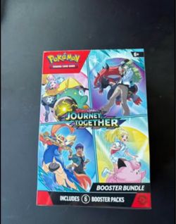 Pokémon Journey Together Booster Bundle – Factory Sealed