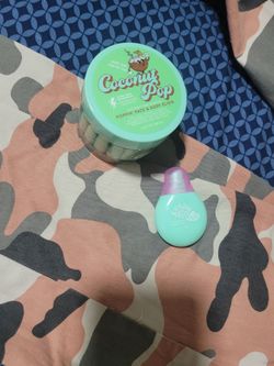 Coconut Pop Face & Body Elixir with lip balm