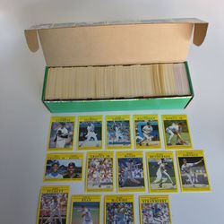 1991 Fleer Baseball Complete Card Set w/ Box – Griffey Jr, Bonds, Thomas