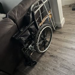 Silla De Ruedas Y Andador 