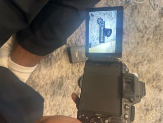 Nikon D5300 with 2 lenses, battery, charger