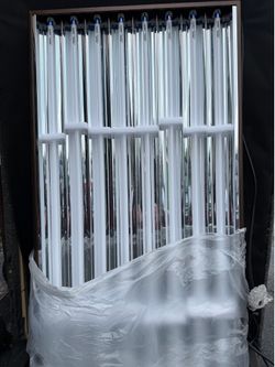 1brand new and 2 used AgroBrite 8tube T5 Fluorescent 4 ft