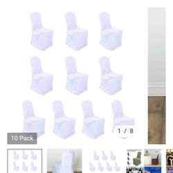 Banquet White Chair Covers 