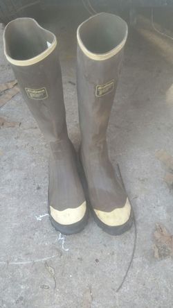 rain boots steel toe size 12