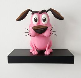 3D Printed Courage The Cowardly Dog