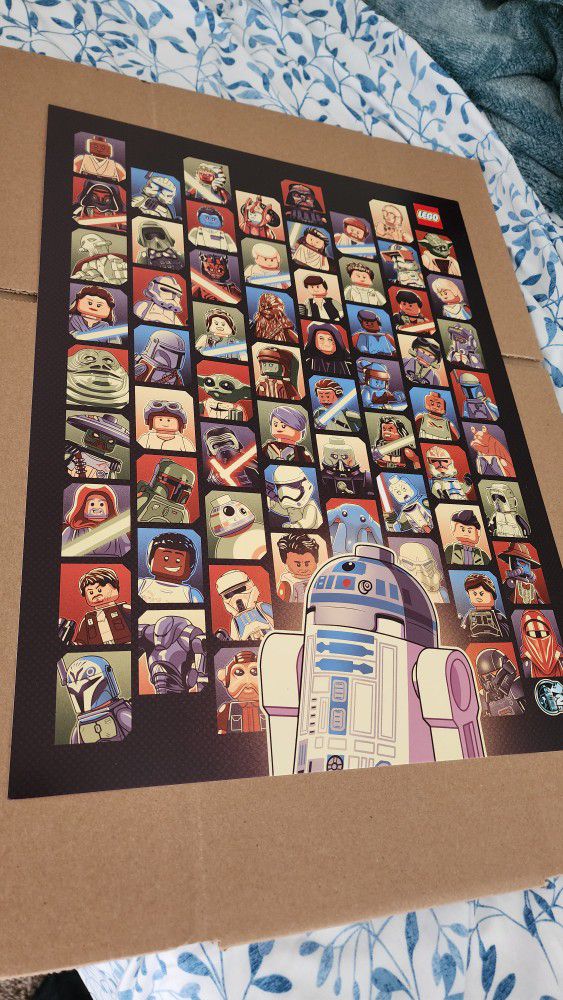 Lego Star Wars Joe Hogan Poster