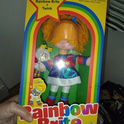 rainbow Brite doll. new in box