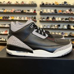 Jordan 3 Black Cement 2024 Size 12 Pre-Owned