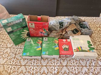 Christmas Mini Light Sets Mixed Lot