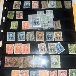 Old 1850’s Mexico Stamps
