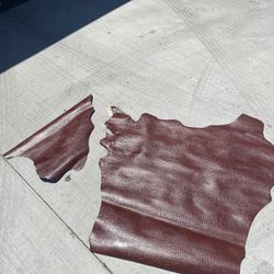 Alligator Textured Leather