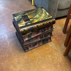 Coffee Table Fake Books With Draws On Both Side  