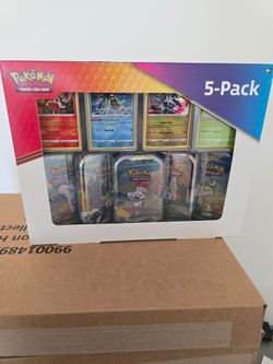 Pokémon Costco Galar Pals 5-Pack Tin Set