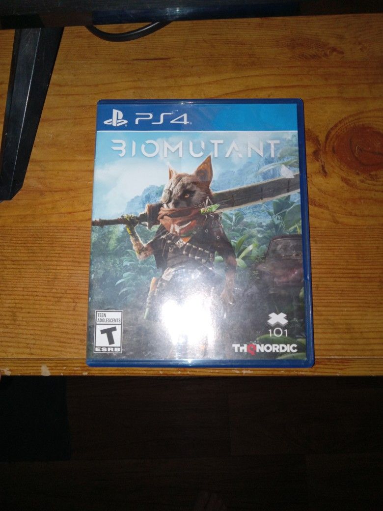 Ps4 BIOMUTANT game