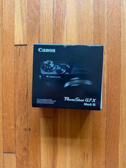Canon PowerShot G7 X Mark III 20.1MP Point & Shoot Digital Camera New Black