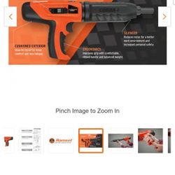 Open Box Ramset Cobra+ Tool With Silencer