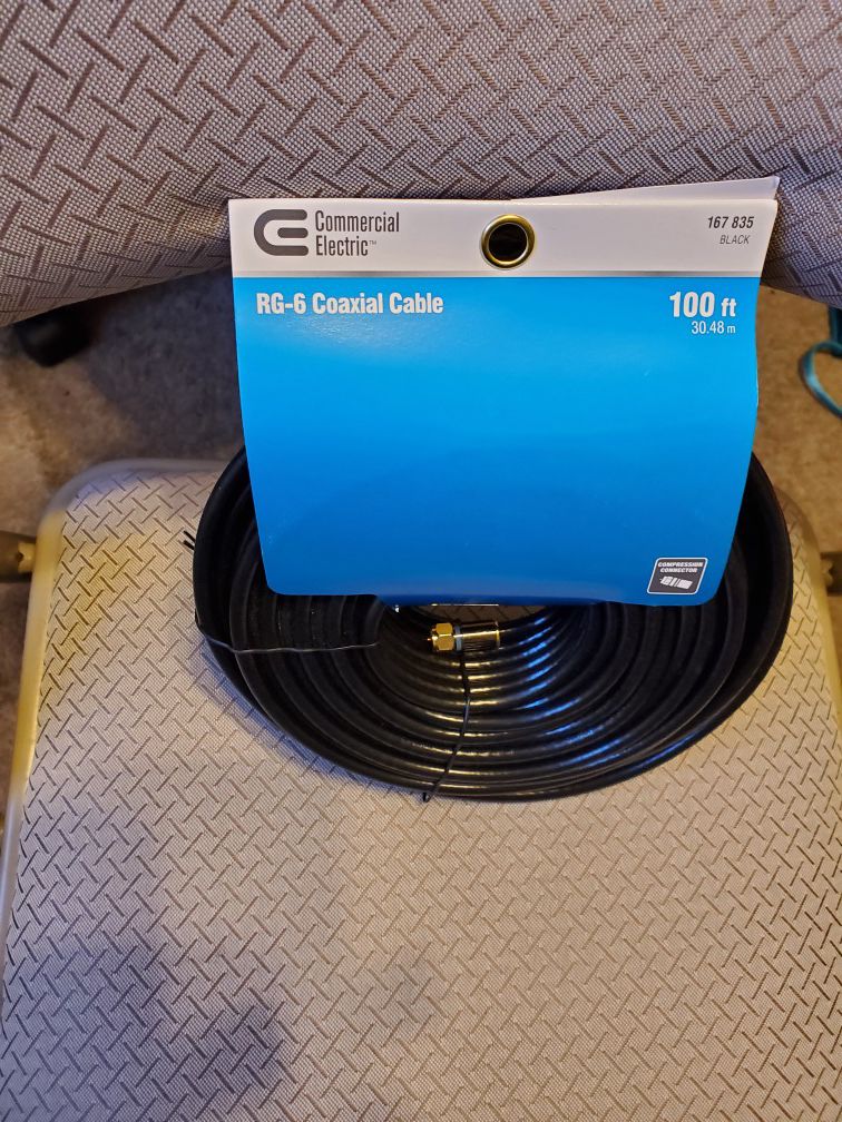 Commercial RG-6 Coaxial Cable