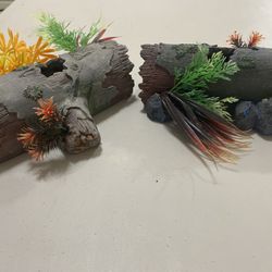 Fish Tank Decoration  2 PCS 