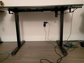 NEED GONE FAST - PRICE NEGOTIABLE I HAVE 4 -Black Electric Standing Desk Height Adjustable - OBO