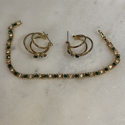Bracelet & Earring Set 
