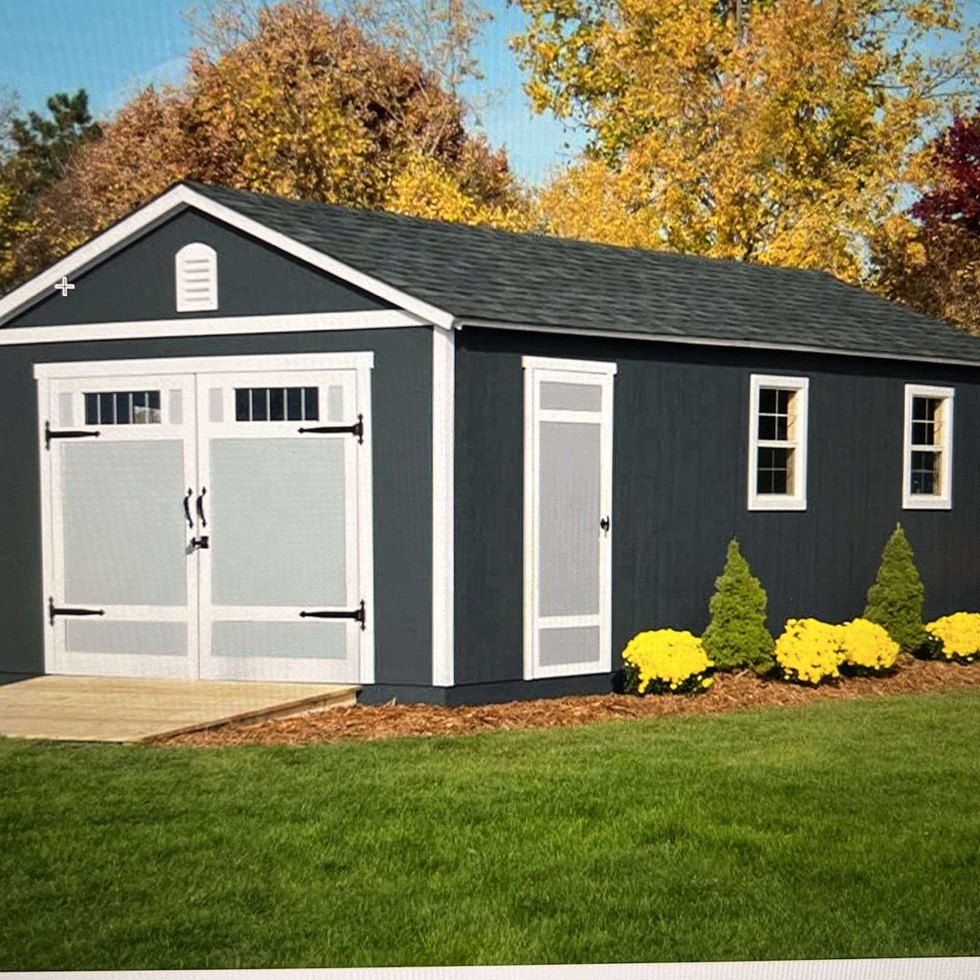 Braxton 12 x 24 Garage Shed (Anaheim Pick Up)