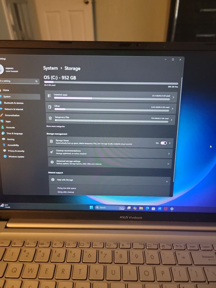 Asus Vivo Book Windows 11